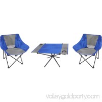 Ozark Trail 3-Piece Portable Table and Chair Set   555394039